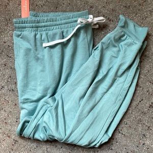 NWT Bright Teal Lounge Loggers XL